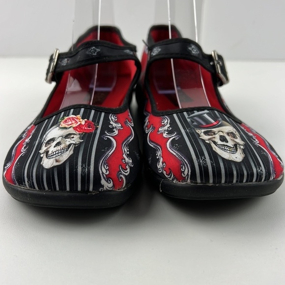 Chocolitos Amor Eterno Skull maryjane shoes size 6 - Picture 3 of 12